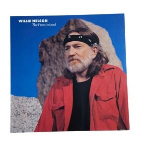 Willie Nelson The Promiseland Vintage 1986‎ Promo Flat Album Poster 12x12 D/S